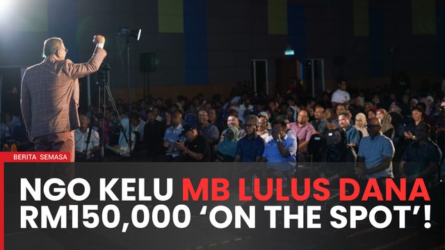 MB Pahang lulus RM150,000 dana NGO dalam Town Hall Rakyat Sinar Harian