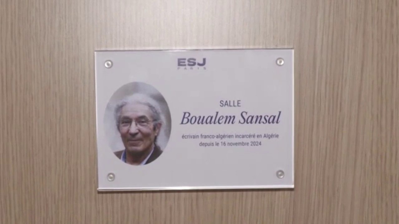Boualem Sansal : une salle inaugurée à l’Ecole supérieure de journalisme de Paris