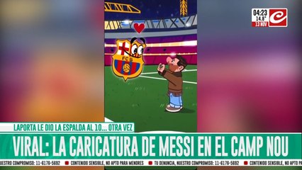 El video animado de Messi regresando al Barcelona que es furor en las redes