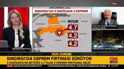 5 dakikada 3 deprem neyin habercisi? Uzman isim CNN TÜRK'te yorumladı: Alttan yükselen magma fayları sürekli zorluyor