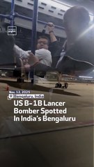 US B‑1B Lancer Bomber Spotted In India’s Bengaluru