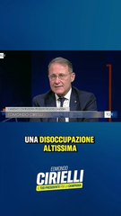 Cirielli - Siamo la regione con il più alto tasso di disoccupazione in Italia. Ecco la mia ricetta (13.11.25)