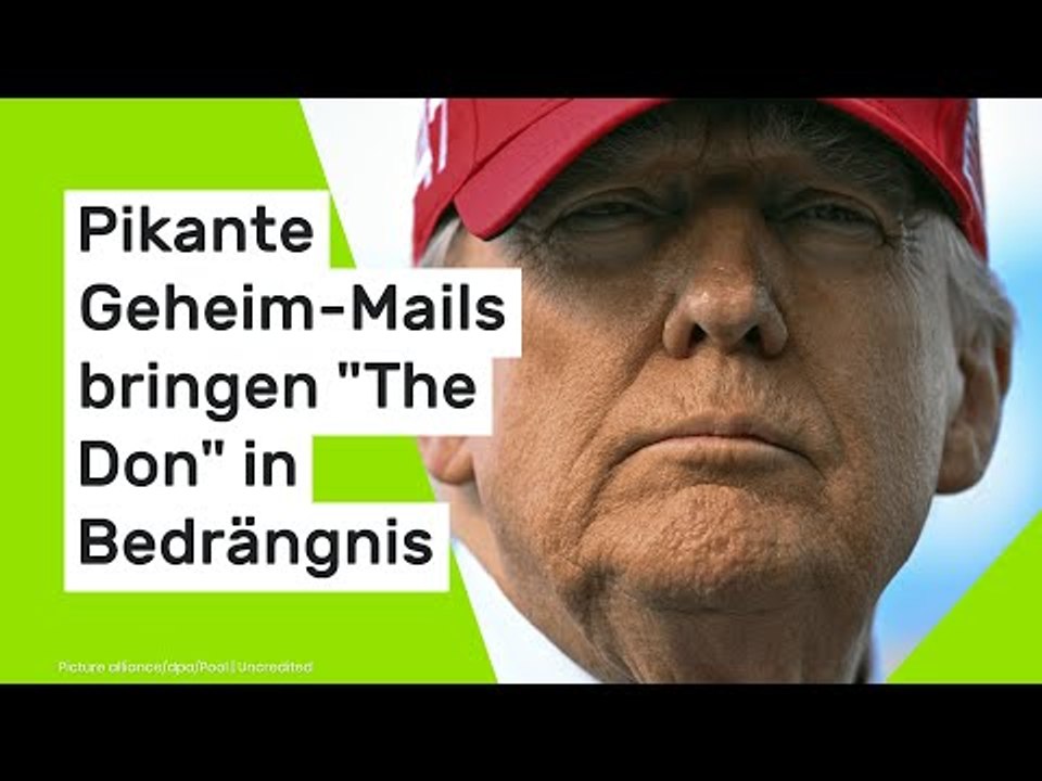 Donald Trump und Jeffrey Epstein: Pikante Geheim-Mails bringen 'The Don' in Bedrängnis