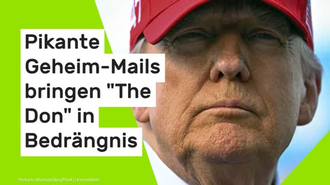 Donald Trump und Jeffrey Epstein: Pikante Geheim-Mails bringen 'The Don' in Bedrängnis