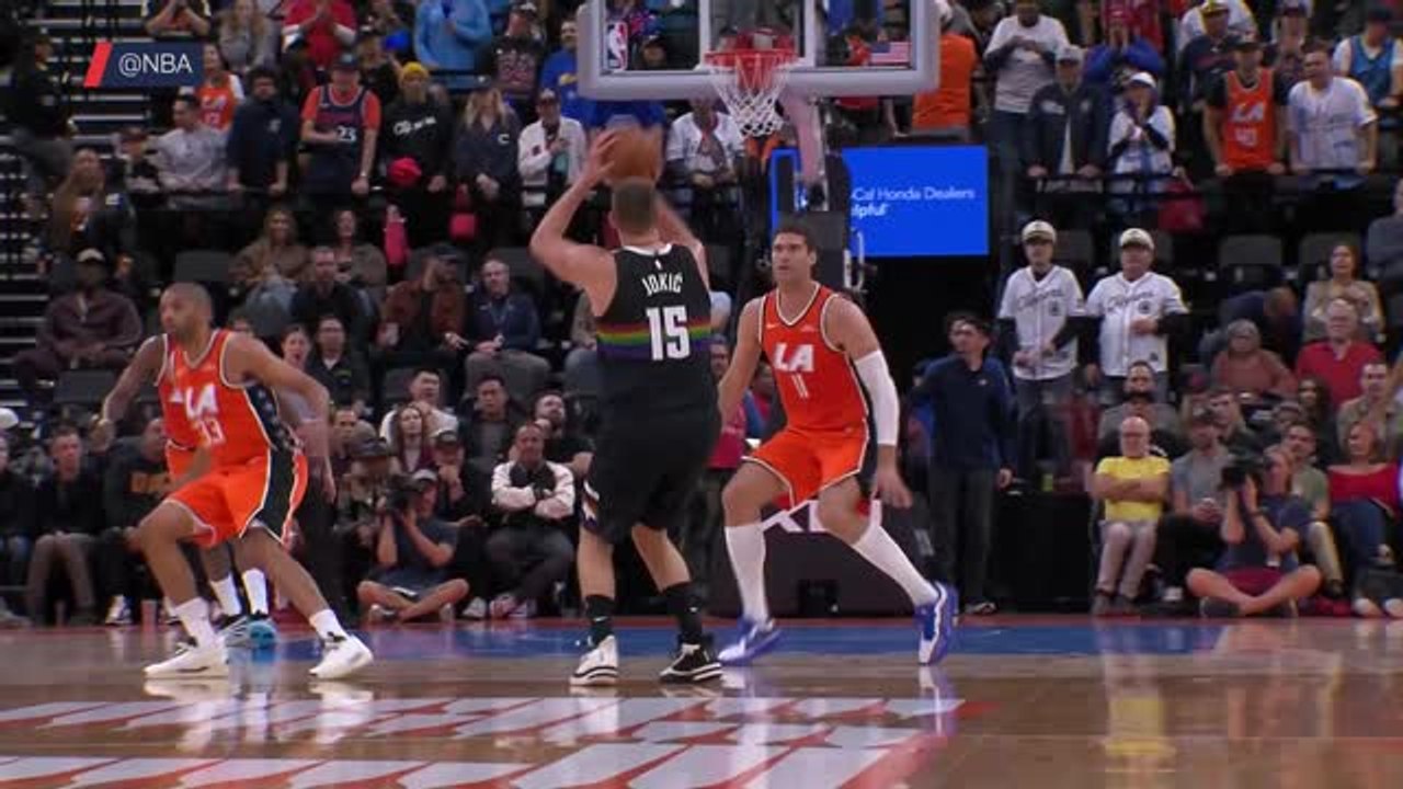Nuggets - Nikola Jokic s'amuse face aux Clippers