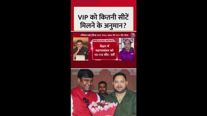 बिहार एग्जिट पोल: VIP को कितनी सीटें मिलने की उम्मीद?