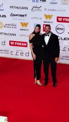 هنادي مهنا وأحمد خالد صالح يظهران سويا في افتتاح مهرجان القاهرة