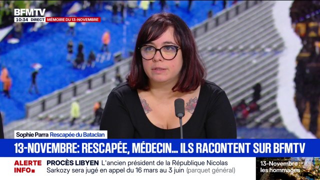 J'ai pris deux balles : Sophie Parra, rescapée du Bataclan, explique son exfiltration lors des attentats du Bataclan