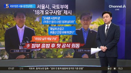 국토장관, 오세훈 시장과 회동…“공급 물량 확대 검토”