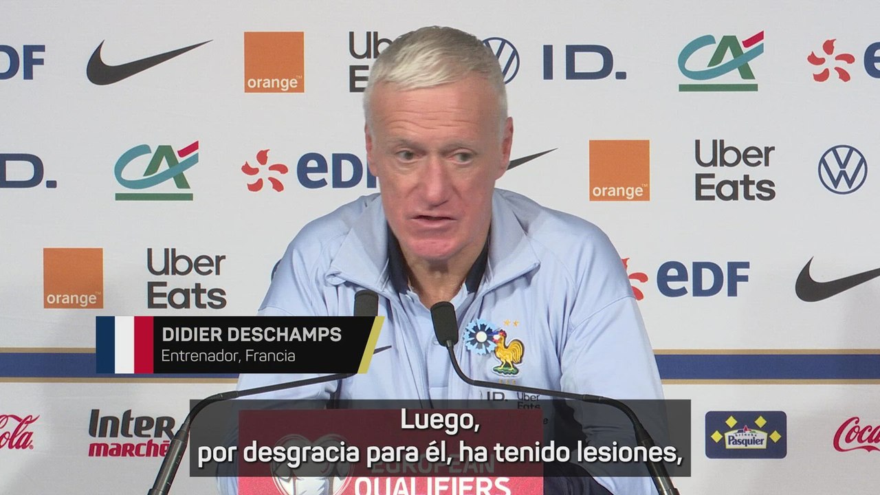 Deschamps, sobre Camavinga: "Sufre lesiones que le impiden tener continuidad"