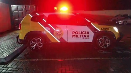 Corrida do crime: suspeito de furto sofre atropelamento e acaba detido
