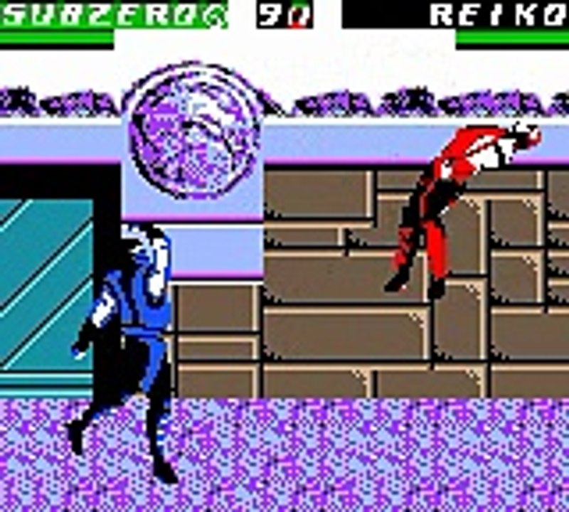 Mortal Kombat 4 (GBC) Sub-Zero Walkthrough