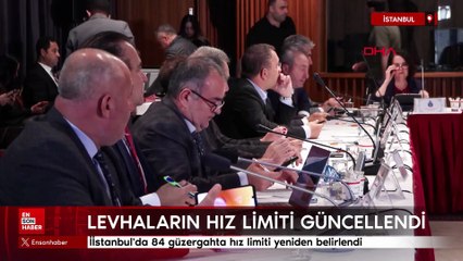 İstanbul'da 84 güzergahta hız limiti yeniden belirlendi