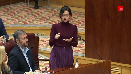 🔥¡SÁNCHEZ eres un INQUIOKUPA! AYUSO destroza al MARIDO de BEGOÑA 🔥