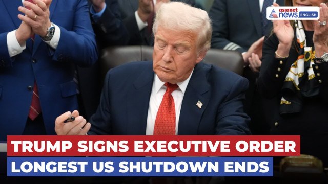 Trump Signs Executive Order to End Longest Government Shutdown