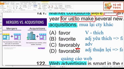 Giải chi tiết đề ETS 2023 Test 3 Part 5+6
