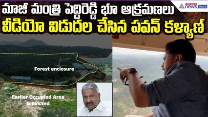 మాజీ మంత్రి పెద్దిరెడ్డి భూ ఆక్రమణలు..Pawan Kalyan Released Video | Janasena | Asianet News Telugu