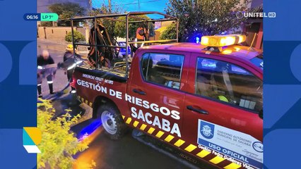 ​Sacaba: Intensas lluvias  desbordan canales y afecta domicilios