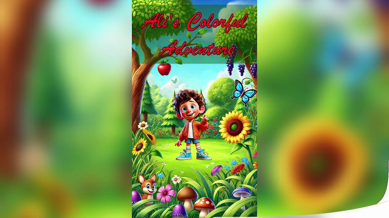 Ali's Colorful Adventure | Learn Colours for Kids | Fun Story for Children