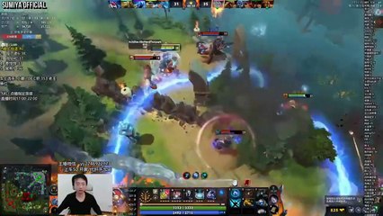 Sumiya Techies LOL Maginot Line vs Roshan | Sumiya Invoker Stream Moments 5230