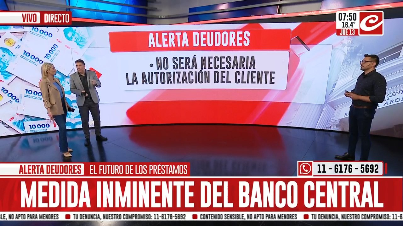 Polémica por el débito automático para el cobro de préstamos y deudas con tarjeta