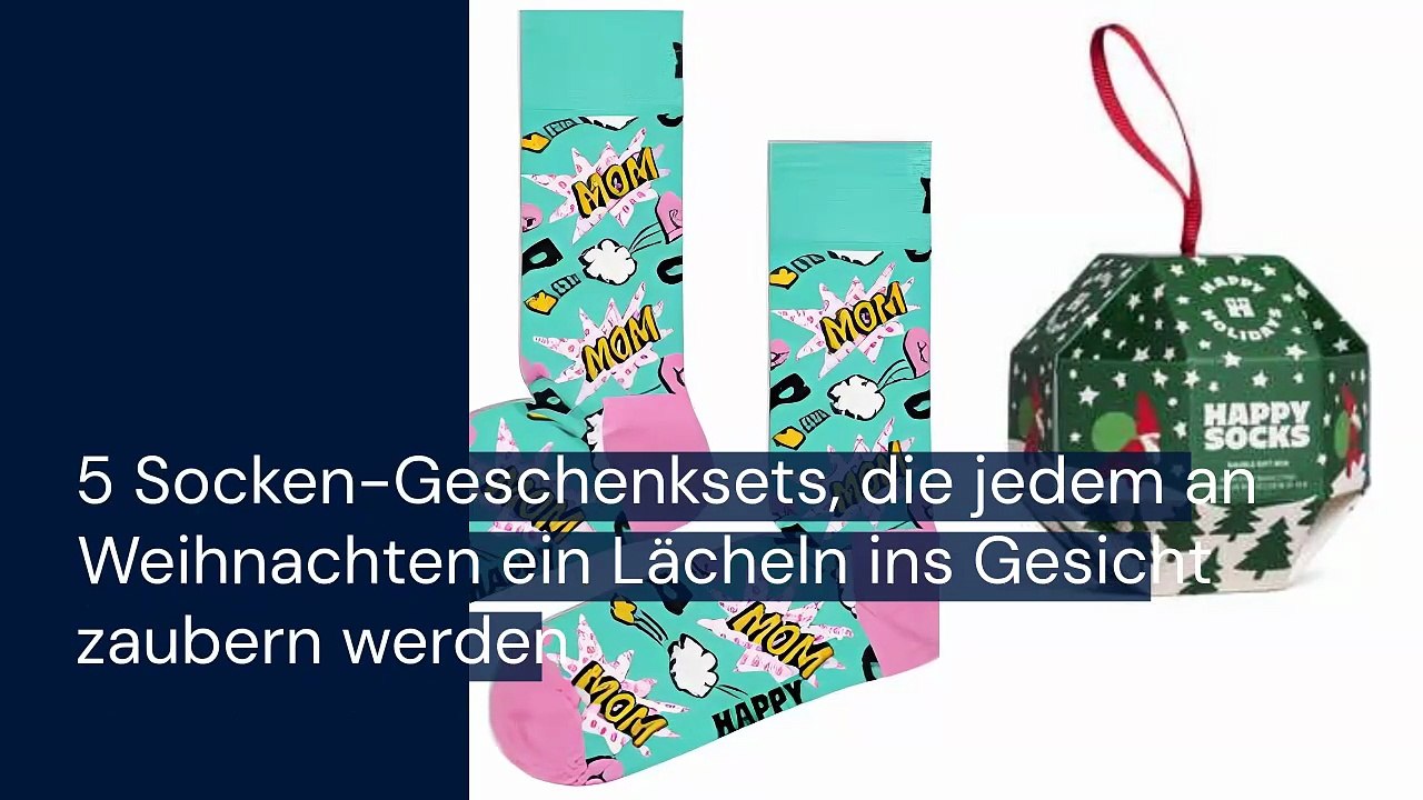 🎄✨ 5 Socken-Geschenksets, die garantiert ein Lächeln auf jedes Gesicht zaubern! 🎁🧦