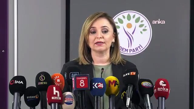 Ayşegül Doğan: Selahattin Demirtaş’ın tutukluluk hali daha fazla vakit kaybetmen sona ermeli. 1 dakika dahi tutuklu kalmamalı artık Selahattin Demirtaş.