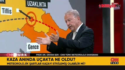 Meteorolojik şartlar uçak kazasını etkilemiş olabilir mi? Orhan Şen'den açıklama