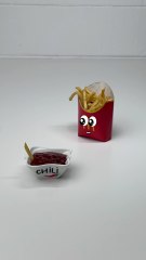 French Fry Showdown 🍟😂 Tag who always steals your fries!