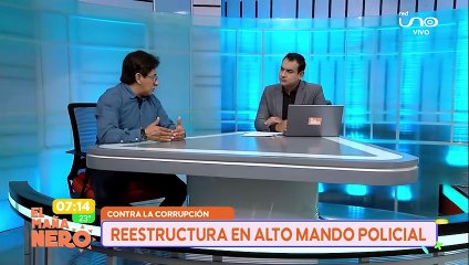 REESTRUCTURA EN EL ALTO MANDO POLICIAL