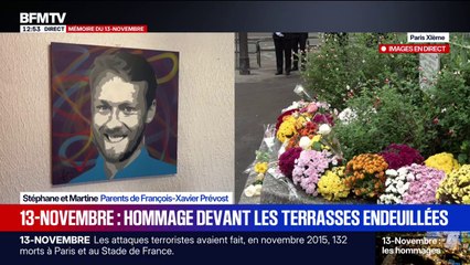 "On n'est pas dans la haine, mais il ne faut pas oublier": le témoignage des parents de François-Xavier Prévost, tué au Bataclan le 13-Novembre