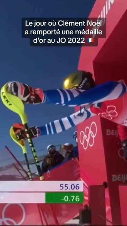 ❄️ Yanqing, JO 2022.Clément Noël entre 6e dans la 2e manche.Il en sort… champion olympique.🎿 Une descente parfaite.🔥 Une remontée magistrale.🥇 Le premier Français en or sur le slalom depuis 20 ans.
