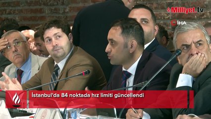 İstanbul'da 84 noktada hız sınırı değişti! İşte cadde cadde yeni hız limitleri