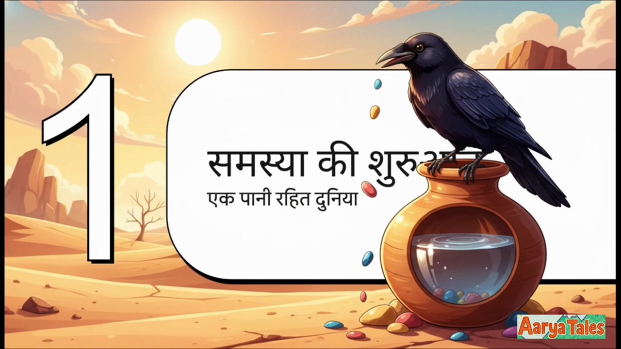 Panchtatra Story #11 - प्यासे कौवे की कहानी