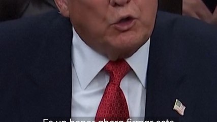 Trump firma el fin del cierre más largo de la Administración de EE UU