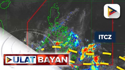 2 weather system, kabilang ang amihan at ITCZ, dahilan ng patuloy na pag-ulan sa gitna at silangang Visayas at Mindanao | ulat ni Ice Martinez