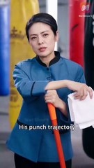 The cleaning lady shatters 100 layers of glasswho knew shes the legendary Southern Fist Queen!