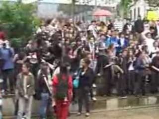 mobilisation lycéenne LYON 15 mai 2008