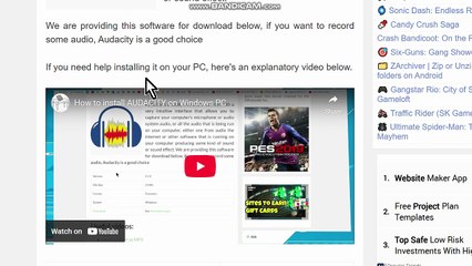 Audacity Como baixar o programa no PC ou Notebook Windows