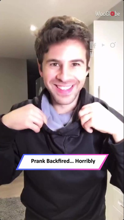 Prank Backfires Hilariously—Reverse Hoodie Scare Ends in Painful Fail|| Heartsome 💖