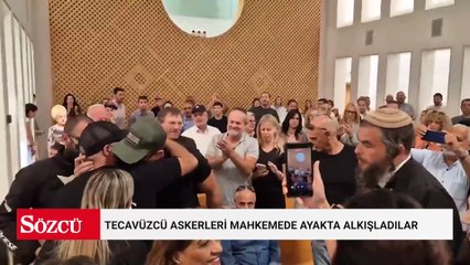 Tecavüzcü askerleri mahkemede ayakta alkışladılar