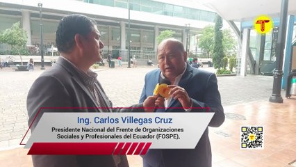 FOSPE SALIÓ AL PASO PARA DECIRLE A DANIEL NOBOA “ESTA VEZ NO, PRESIDENTE”