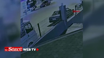 Kaldırımda yürüyen kadını darbedip, kesici aletle yaraldı