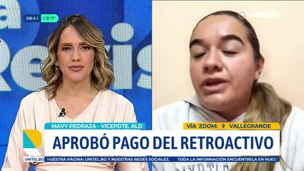 ALD cruceña aprueba ley para el pago de retroactivo al personal de salud