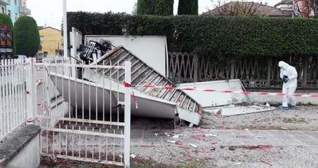 Assalto al bancomat di San Martino, la testimonianza