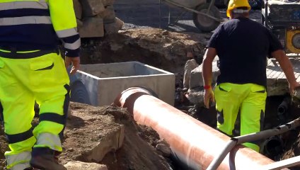 Messina, allagamenti in viale della Libertà: lavori...agli sgoccioli