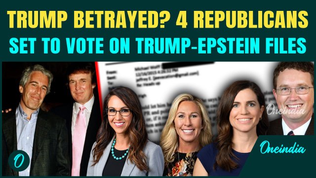 Epstein Files EXPLOSION: 4 Republicans TURN ON Trump; GOP Rebels SHOCK Move To Release Epstein Files