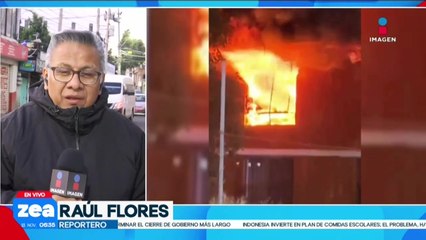 Incendio consume departamento en la Col. Fuentes Brotantes, Tlalpan