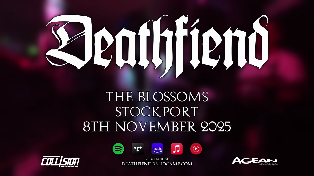 Deathfiend - The Blossoms - Stockport - 8th November 2025