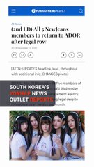 K-pop group NewJeans to return to label ADOR, Yonhap reports